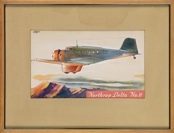 (ADVERTISING.)  WILLIAM HEASLIP. Famous Aircraft.